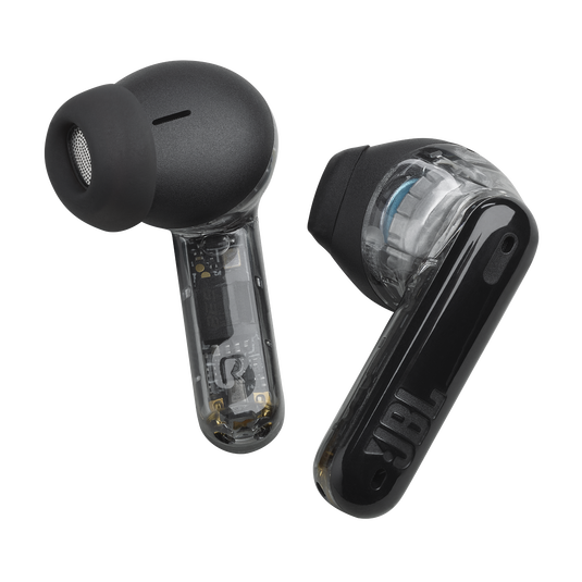 JBL Tune Flex Ghost Edition - Ghost Black - True wireless Noise Cancelling earbuds - Detailshot 6 image number null
